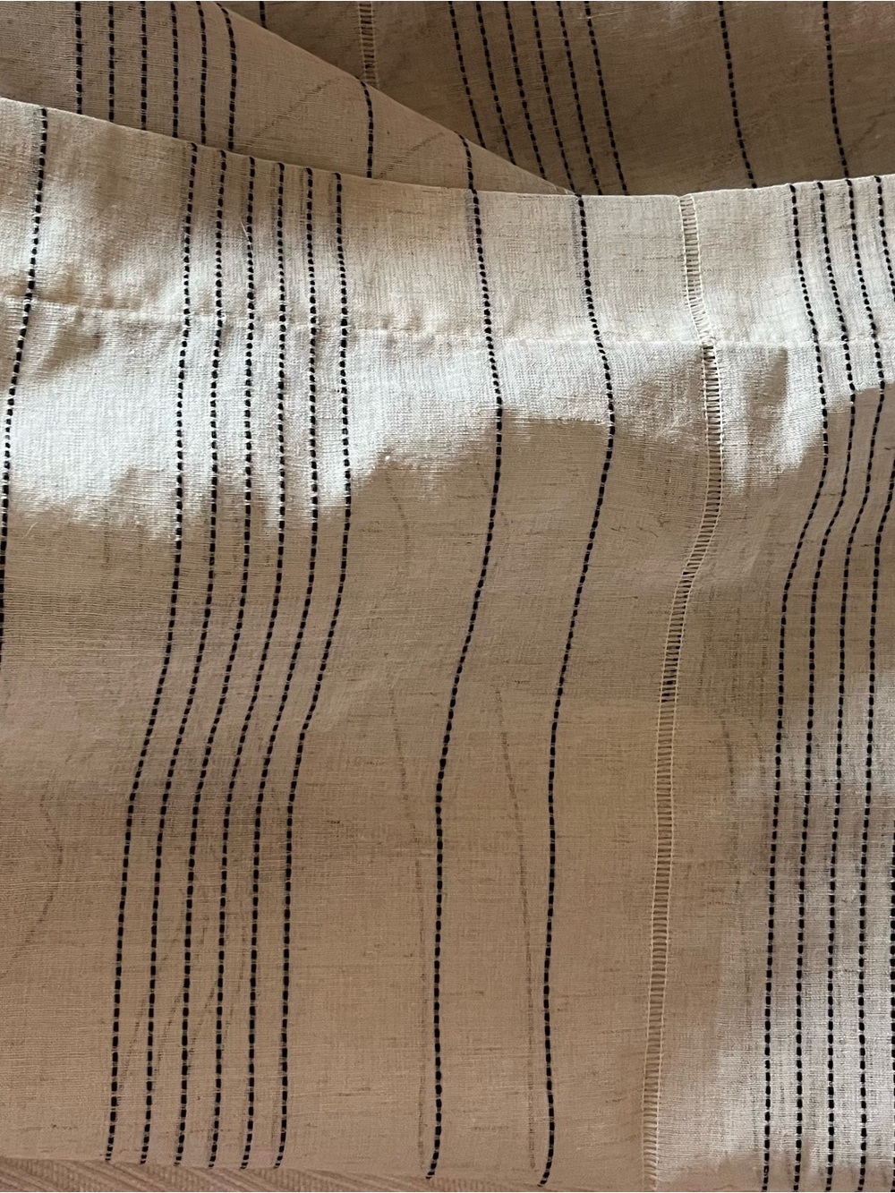 Ralph Lauren Curtain panels X 4 linen blend so cute